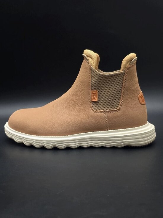 Hey Dude Branson Walnut Brown Comfort Chelsea Boots Shoes Men\'s Size 7 main image 5